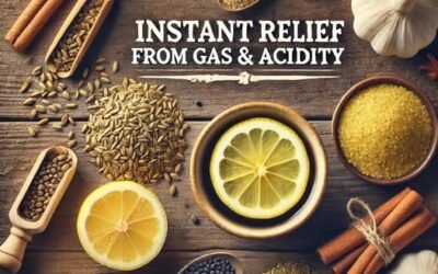 🍃 सिर्फ 5 मिनट में गैस, अपच और पेट फूलने की समस्या से राहत! अपच और पेट फूलने